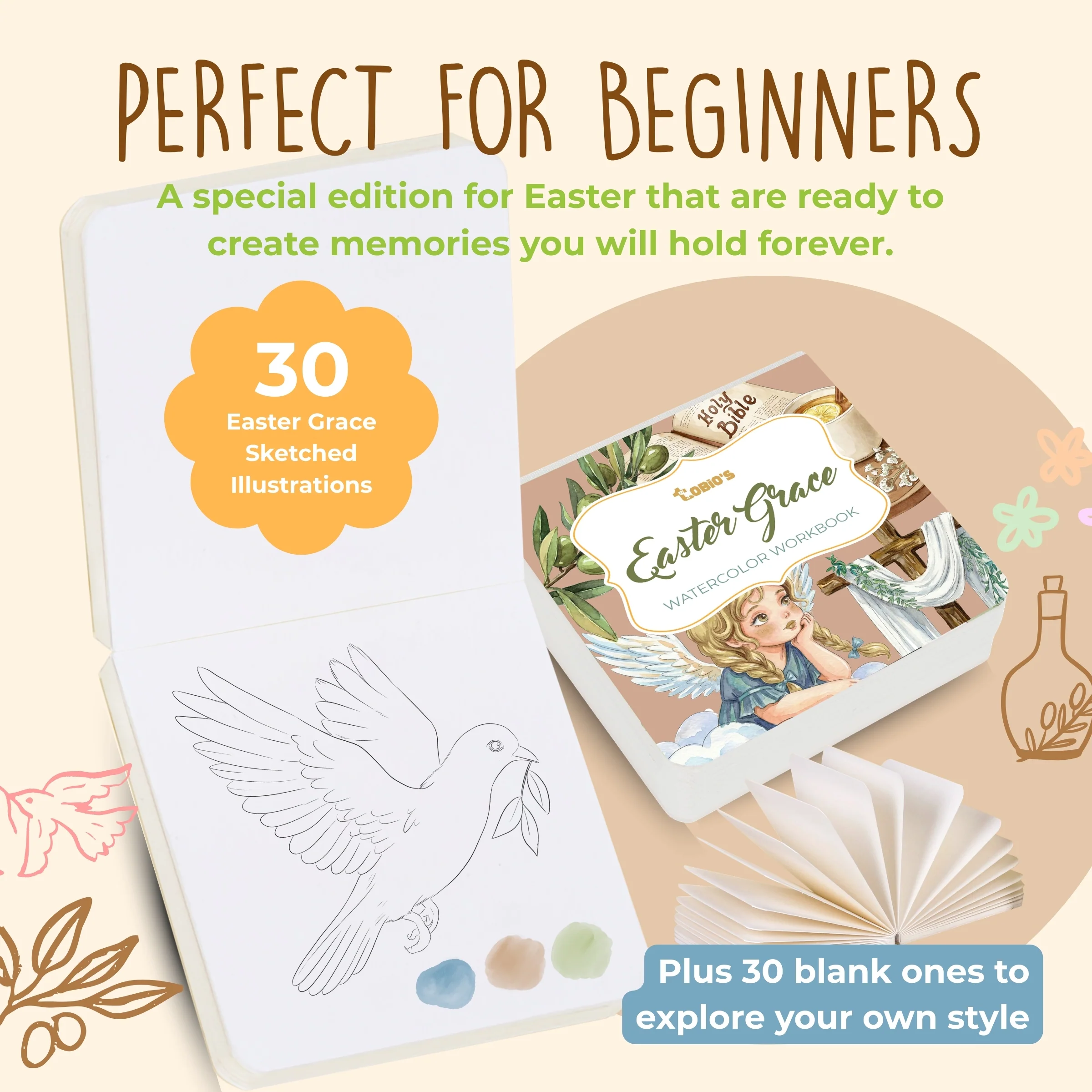 Tobio's Watercolor Kit Supplies Upsell